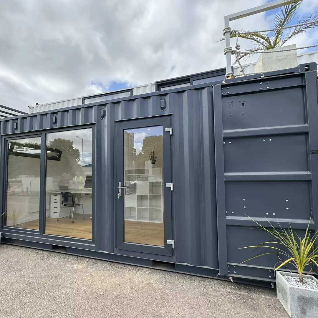 20x8ft CUSTOM SHIPPING CONTAINER CONVERSION | Portable Building | Garden Office | No 935 - Image 4