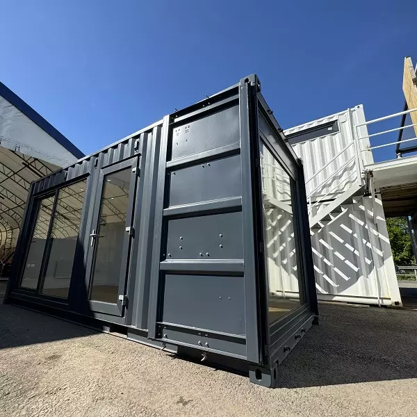 20x8ft CUSTOM SHIPPING CONTAINER CONVERSION | Portable Building | Garden Office | No 935 - Image 8